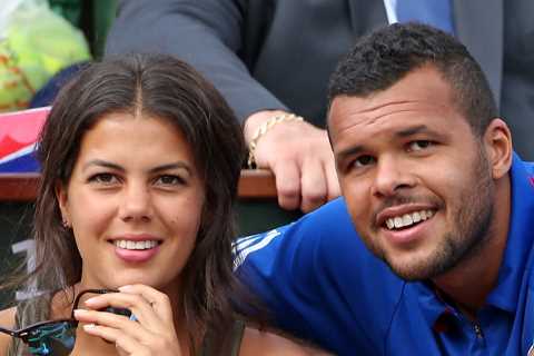Who is Jo-Wilfried Tsonga’s wife Noura El Shwekh, when did the pair marry, and do they have children?