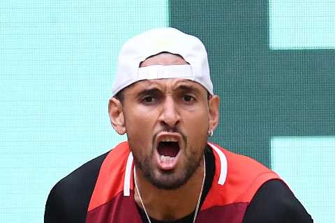 ‘Run properly’ – Tennis bad boy Nick Kyrgios in bizarre outburst as he accuses ballboy of putting him off in defeat