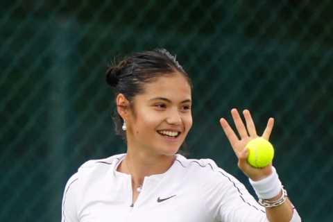 Emma Raducanu sparks fears she will NOT be fit for Wimbledon after failing to show for practice session on Court 1