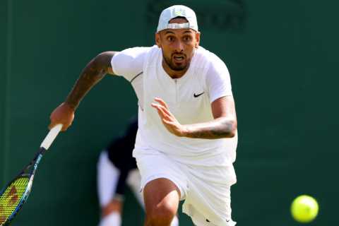 Nick Kyrgios reveals he SPAT towards Wimbledon fan who ‘disrespected’ him during stormy win over Paul Jubb