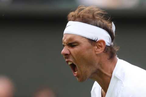 Nadal survives major scare in first Wimbledon match for three years as he beats Cerundolo to keep Calendar Slam alive