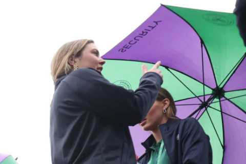 Wimbledon day three DELAYED again by rain as apocalyptic downpour soaks SW19 and threatens action-packed day