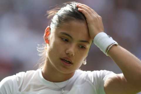 ‘It’s a joke’ – Emma Raducanu, 19, slams public pressure on her after crashing out of Wimbledon in second round