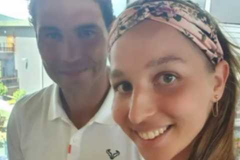 Tennis star Korpatsch posts selfie with Nadal at Wimbledon then hours later reveals her positive test for Covid