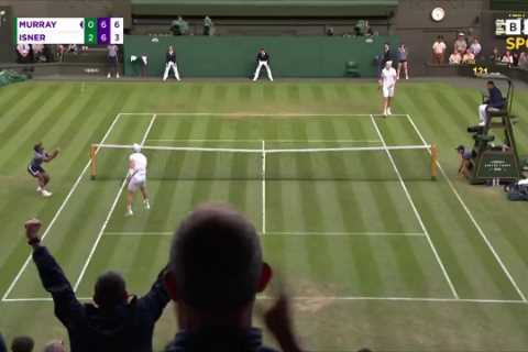 Watch the hilarious moment Andy Murray set point could have been replayed as ball boy gets caught up in celebrations