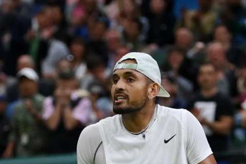 Kyrgios dubbed a ‘bully’ and ‘evil’ as he tries to get Tsitsipas DISQUALIFIED before dumping him out of Wimbledon anyway