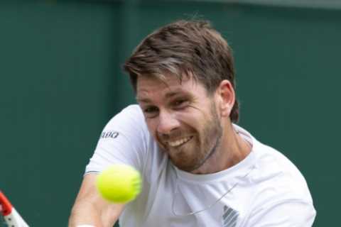 Cameron Norrie fights from behind to beat Goffin in five sets to set up Wimbledon semi-final against Djokovic