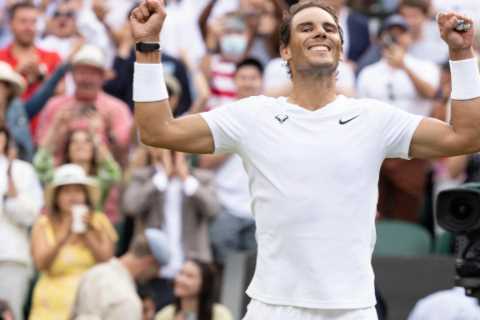 Rafael Nadal defies injury to set-up tasty Wimbledon semi-final clash with Nick Kyrgios after five-set thriller vs Fritz
