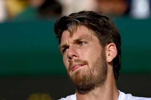 Cameron Norrie’s pals sent  techno music to pump him up before Wimbledon quarter-finals victory