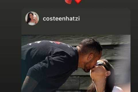 Kyrgios breaks silence on Nadal withdrawal as stunning Wag Costeen Hatzi says bad-boy making Wimbledon final is ‘insane’