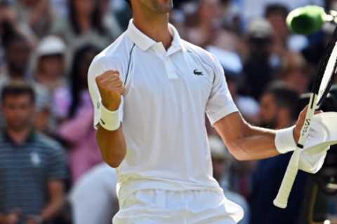 Has any Men’s Single’s tennis player won four Wimbledon’s in a row and will it count for Djokovic?
