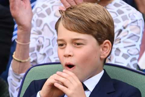 Prince George left shocked after Nick Kyrgios drops F-bomb in front of the Royal Box during Wimbledon final