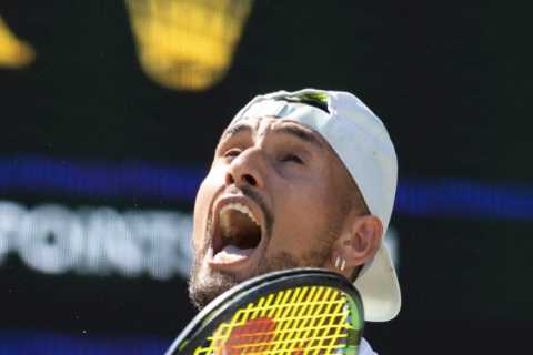 Kyrgios’ Wimbledon final meltdown from dropping F-bomb yards from Prince George to slamming ‘drunk woman’ and own team