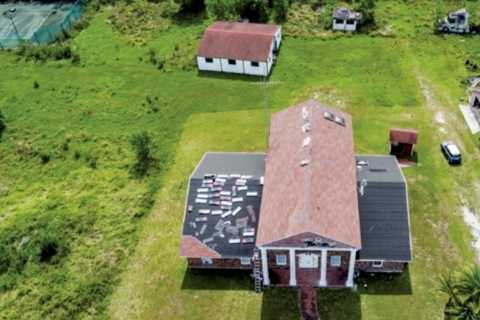 Shock photos of King Richard’s former mansion reveal damage to home and tennis court where he trained Serena and Venus