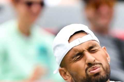 Amazon forced to apologise TWICE after Nick Kyrgios’ sweary rant over opponent Hubert Hurkacz’s toilet breaks