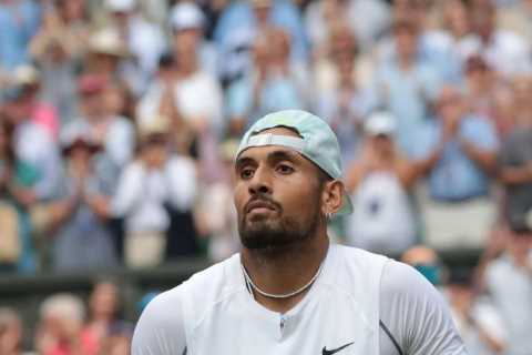 Lawyer who Nick Kyrgios accused of having ‘700 drinks’ launches defamation case against star for Wimbledon outburst