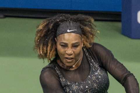 The hidden message inside Serena Williams’ US Open outfit as celebs watch veteran delay retirement another day