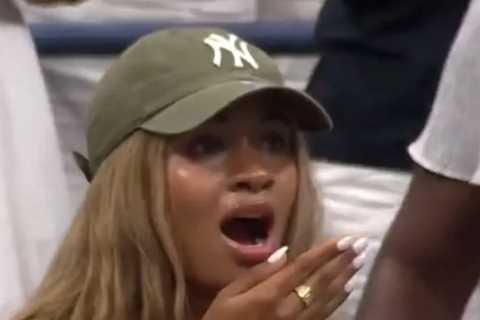 Fans all say the same thing as Tiafoe’s girlfriend Ayan Broomfield looks visibly shocked as he beats Nadal in US Open