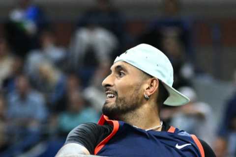 Nick Kyrgios fined £12,200 for spectacular US Open meltdown after smashing three rackets and launching bottle on court