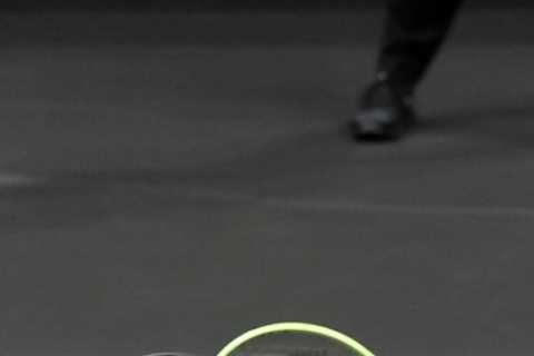 Watch Andy Murray and Berrettini run into each other at Laver Cup but STILL win point as Brit’s knee left bloodied