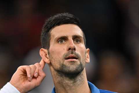 Fans baffled as Novak Djokovic’s team hand him mystery drink during Paris semi-final