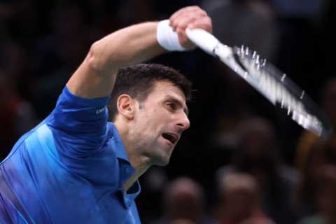 Novak Djokovic’s wife breaks silence over his mystery drink during Paris semi-final that left fans baffled