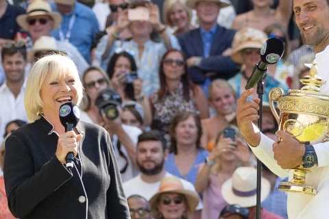 Sue Barker’s Wimbledon replacement ‘revealed’ after legendary BBC TV host drops major hint at awards ceremony