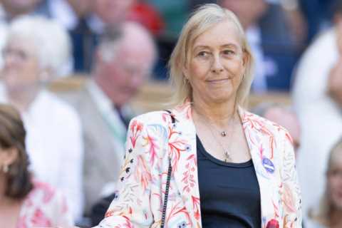 Wimbledon legend Martina Navratilova, 66, diagnosed with throat and breast cancer as she vows to ‘fight with all I have’