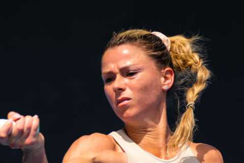 Tennis star and lingerie model Camila Giorgi denies allegations she used fake Covid passport to play in Australian Open