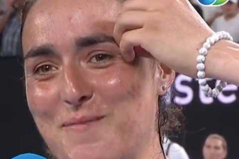Ons Jabeur’s accidental X-rated comment about husband leaves Australian Open crowd in hysterics
