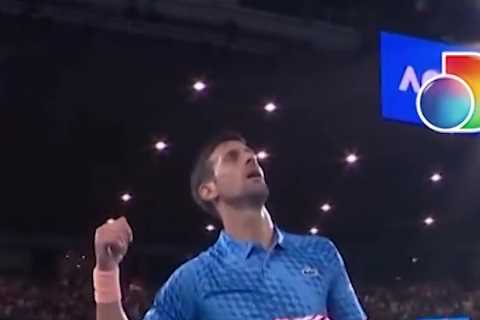 Watch hilarious moment Novak Djokovic rushes to toilet at Australia Open WITHOUT umpire’s permission