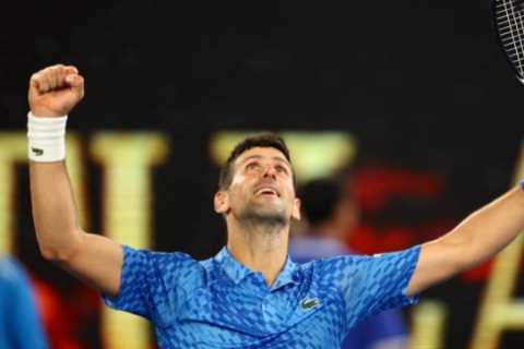 Djokovic reaches Australian Open final as dad watches from hotel amid Russia flag storm as Nadal Grand Slam record nears