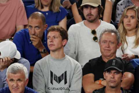 Stefanos Tsitsipas’ dad slammed for ‘disrespectful’ act after Novak Djokovic’s historic Australian Open win
