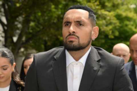 Nick Kyrgios admits assaulting ex after shoving her to pavement but AVOIDS conviction after ‘act of stupidity’