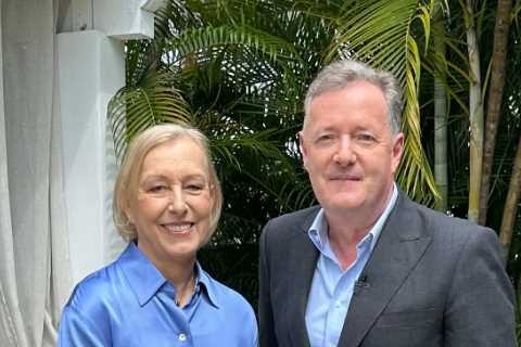 I didn’t think I’d see Christmas & started bucket list – but I’ve beaten cancer, Martina Navratilova tells Piers Morgan