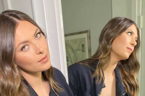 Former Wimbledon winner and world’s sexiest tennis player looks unrecognisable in tiny bra and new hair colour