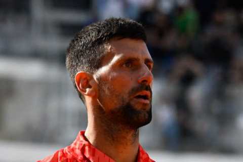 Watch fuming Djokovic give Norrie ‘death stare’ over controversial Italian Open moment with fans left fearing for Brit