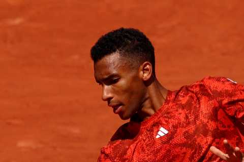 French Open tennis ace battled with DIARRHOEA during first-round defeat and revealed he was ‘sick all night’