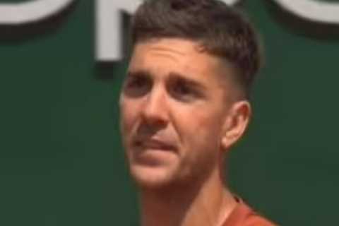 Fuming Tennis star threatens to ‘p*** on court’ in X-rated toilet rant at Roland Garros