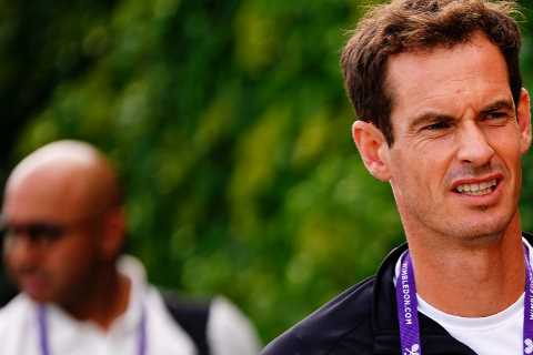 What time is Andy Murray playing today at Wimbledon 2023?