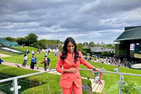BBC presenter’s bold outfit at Wimbledon leaves fans stunned as fans say ‘our screens are illuminated when you’re on’