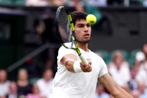 World No1 Carlos Alcaraz will go home to live in his parents’ flat above a kebab shop even if he wins Wimbledon