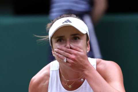 Victoria Azarenka makes hand gesture towards Wimbledon crowd as she is booed off after losing to Elina Svitolina