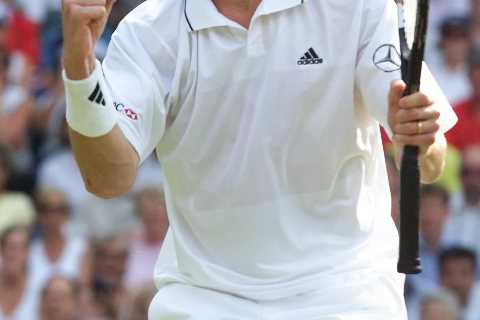 Wimbledon legend Tim Henman has the last laugh after copyrighting famous phrase
