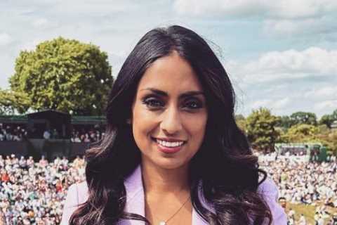 BBC presenter’s bold outfit at Wimbledon leaves fans swooning as they say ‘you are a breath of a fresh air’