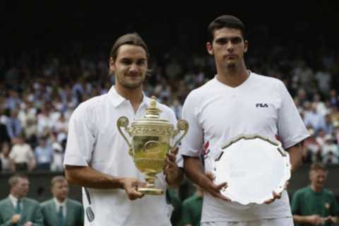 I played in the Wimbledon final and then went on a TV dating show and married a top model