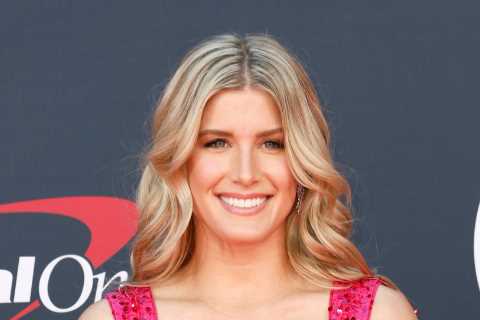 Ex-Wimbledon finalist and ‘world’s sexiest tennis star’ Eugenie Bouchard stuns in pink glittery dress at red carpet bash