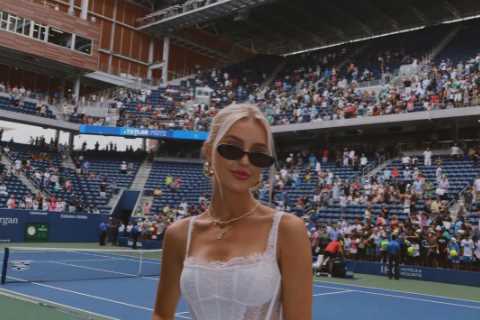 Morgan Riddle Stuns Fans with Jaw-Dropping Outfit at US Open