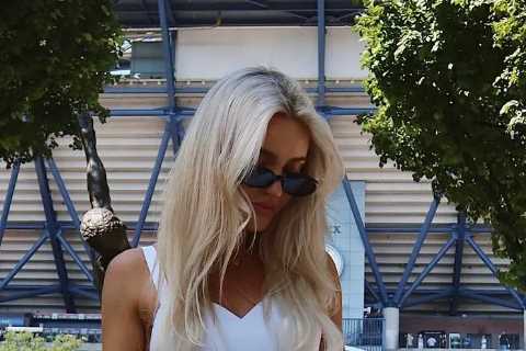Tennis Influencer Morgan Riddle Rocks New York with Latest Outfit at US Open