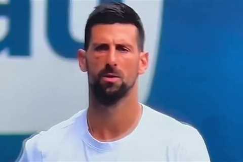 Djokovic’s Swollen Eye Raises Eyebrows Ahead of Miami Open Final